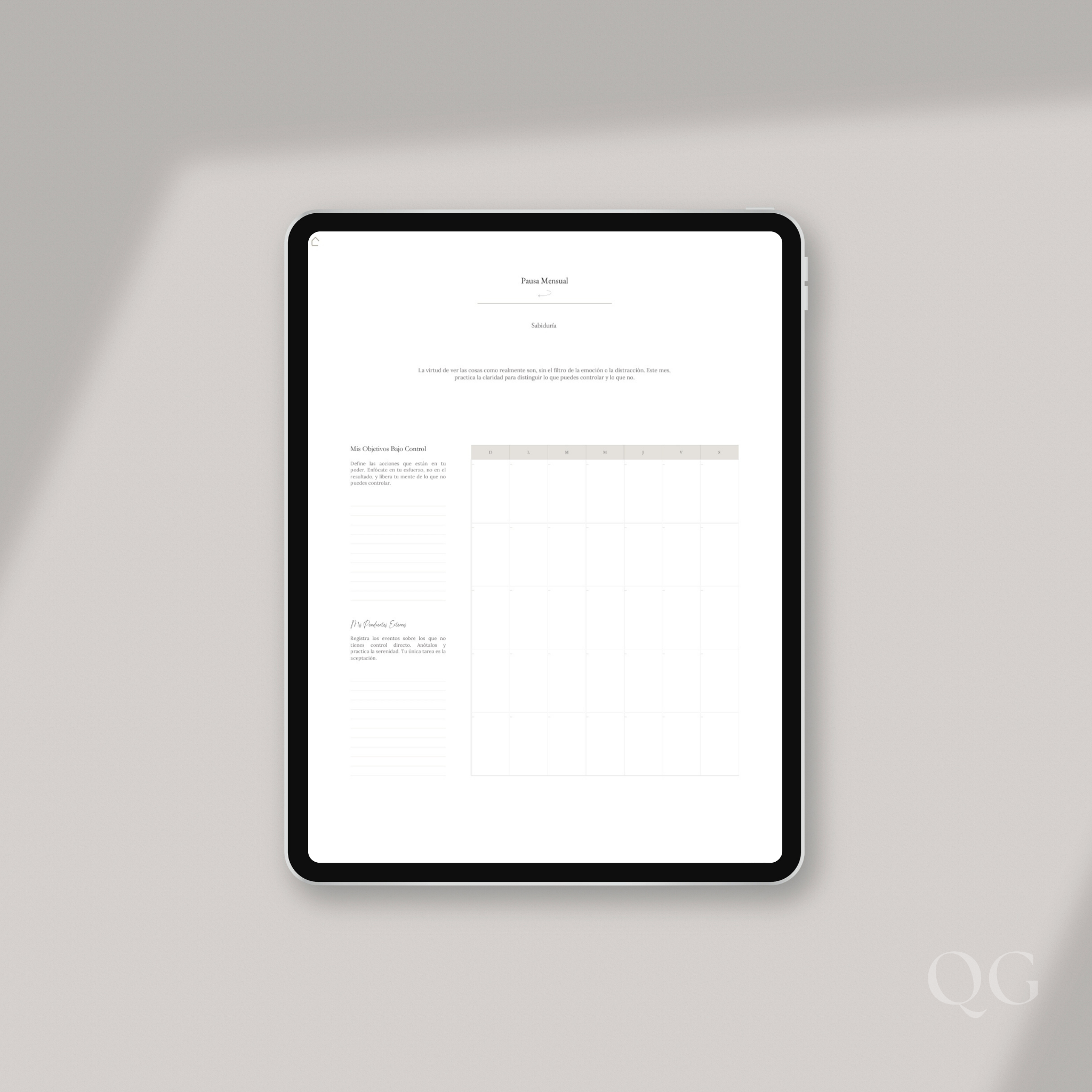 Agenda Digital QuietGrid | El Compás de tu Vida Sin Límites
