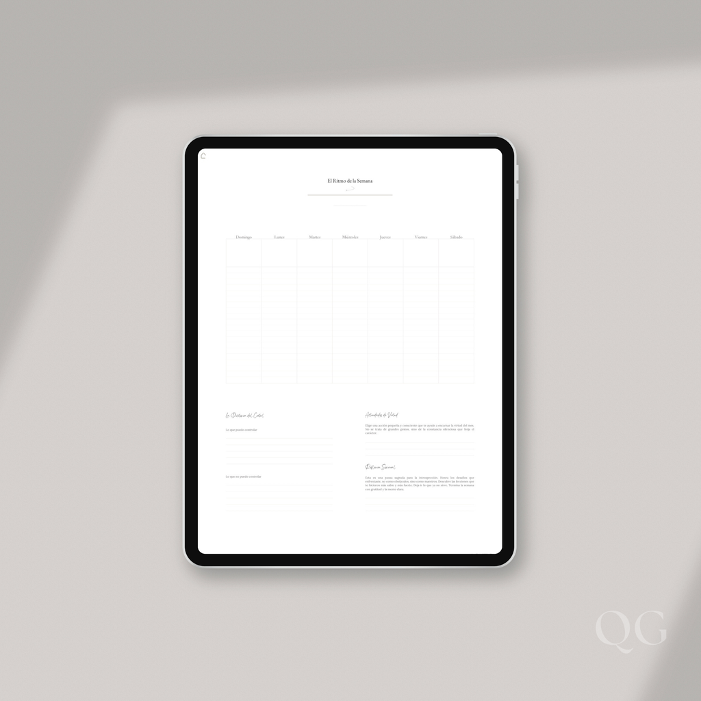 Agenda Digital QuietGrid | El Compás de tu Vida Sin Límites